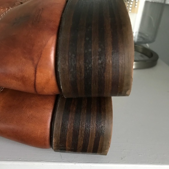 RARE FRYE X COACH LIMITED EDITION CAMPUS BOOTS 6 - Picture 7 of 8